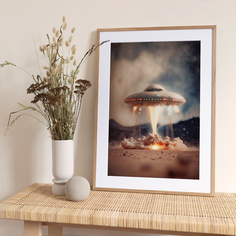 Galactic Ascent - Art Print by Treechild