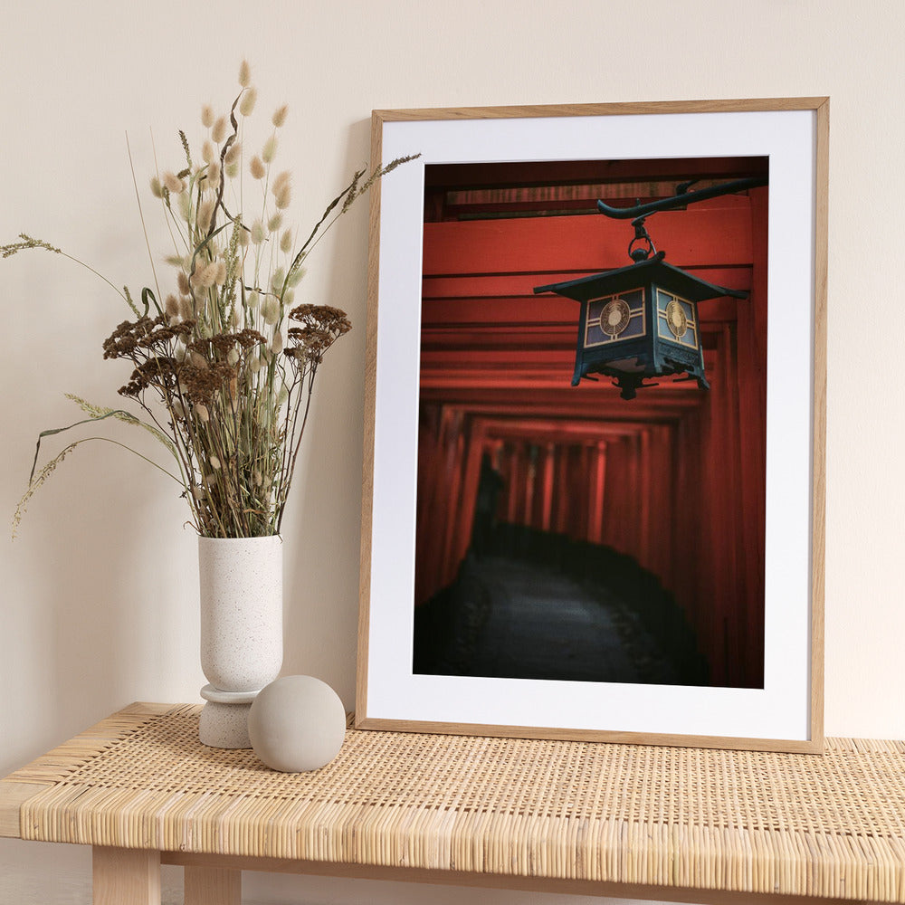 Golden Lantern - Art Print by Fadil Roze