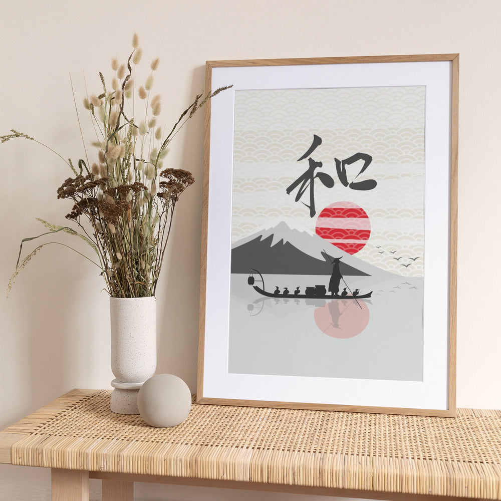 The Windblower - Art Print by Fadil Roze