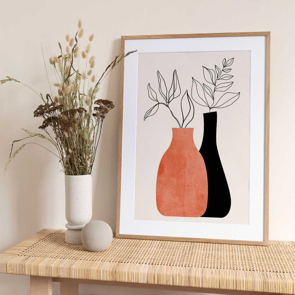 Madame & Monsieur - Art Print by Kubistika