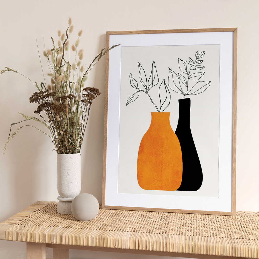 Cheek To Cheek - Art Print by Kubistika