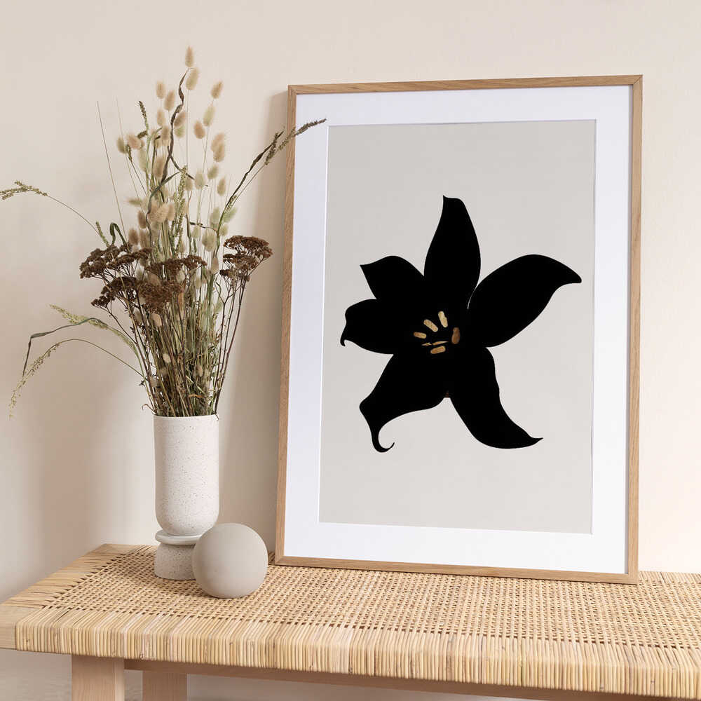 Dark Orchid - Art Print by Kubistika