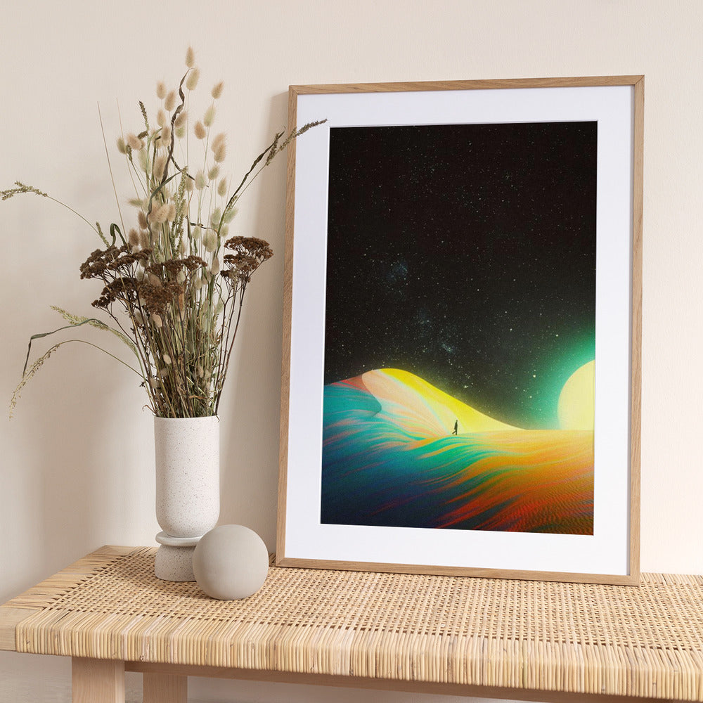 The Source of Happiness - Art Print by Taudalpoi