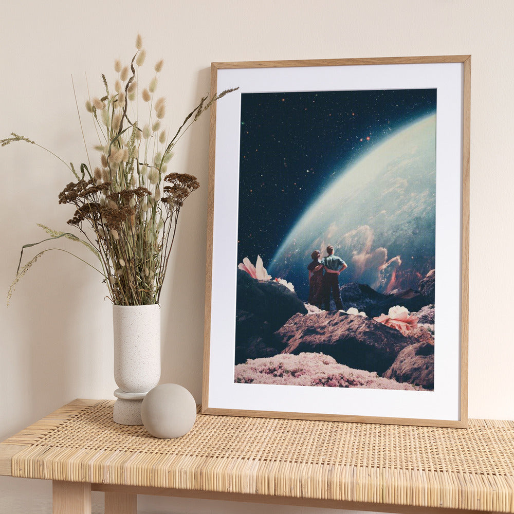 Often Mistaken for Absent - Art Print by Frank Moth