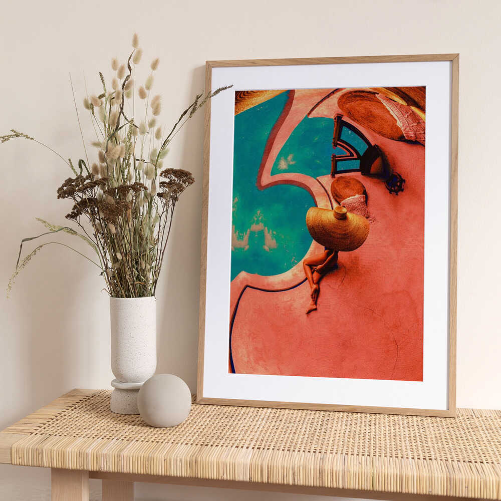 Poolside - Art Print by CosmoZach