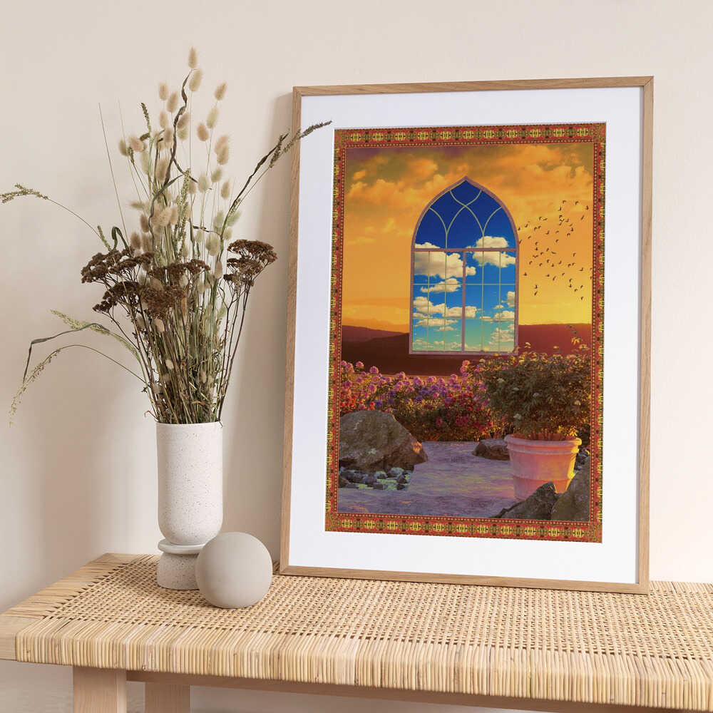 Floating Window - Art Print by CosmoZach