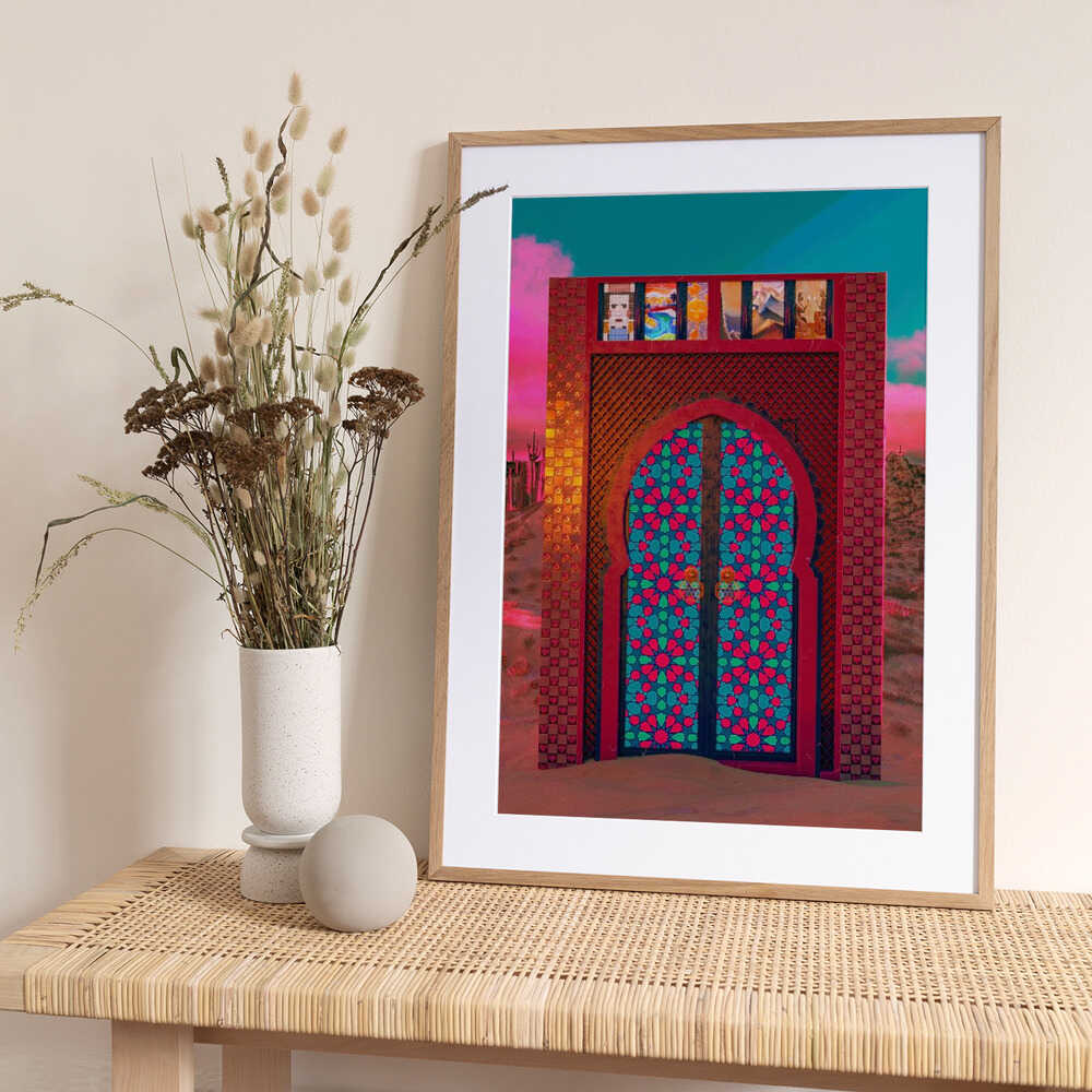 Khalid's Door - Art Print by CosmoZach