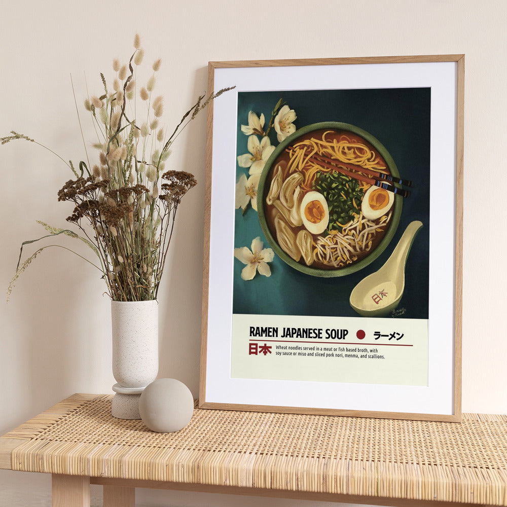 Ramen - Art Print by Dion Gem