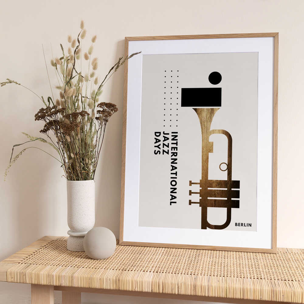 Jazzy Days 1 - Art Print by Kubistika