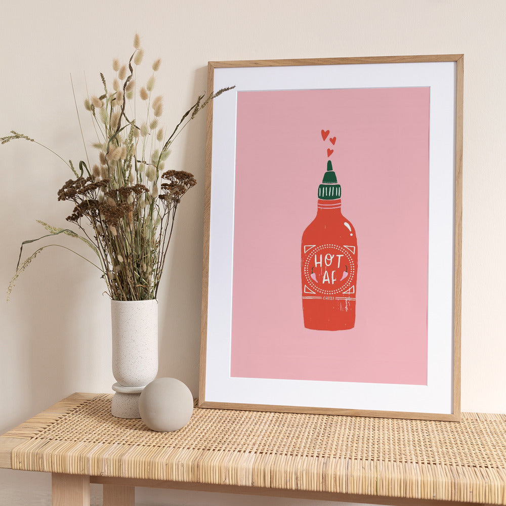 Hot Af - Art Print by Aislinn Simmonds