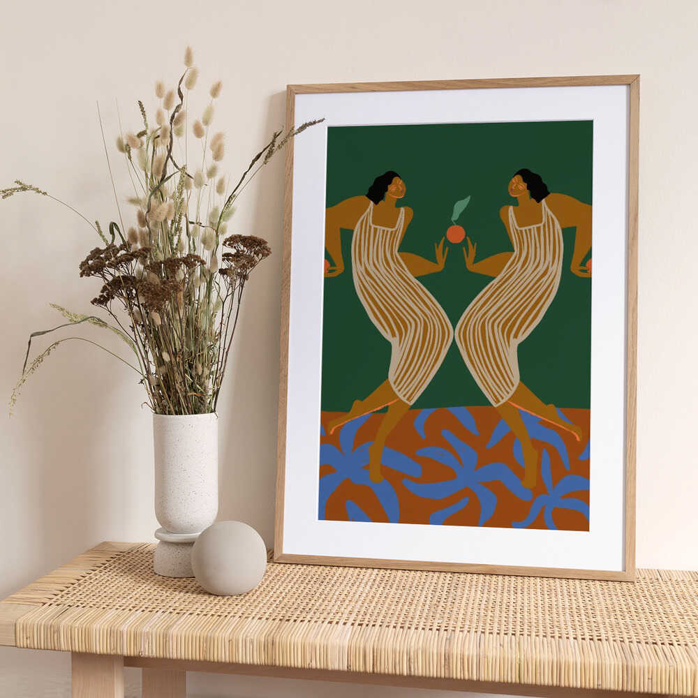 Mirror - Art Print by Arty Guava