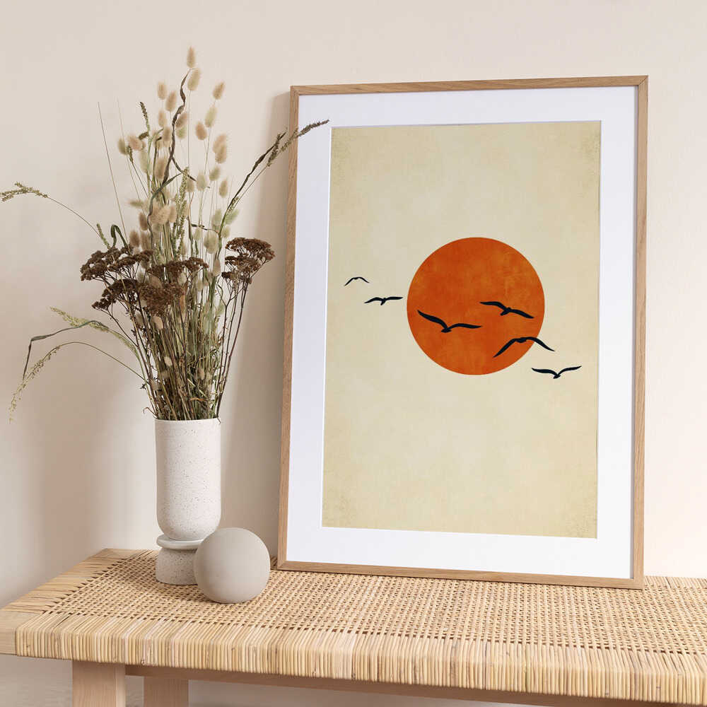 Dancing With the Sun - Art Print by Kubistika