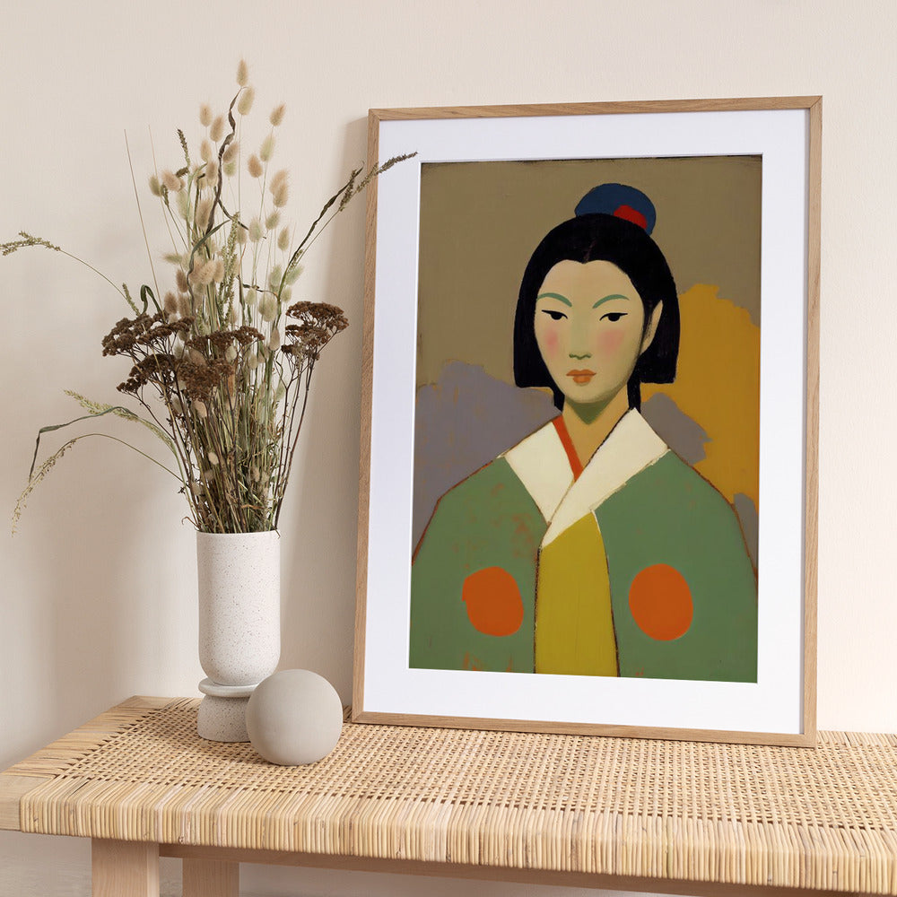 Serene Elegance - Art Print by Treechild