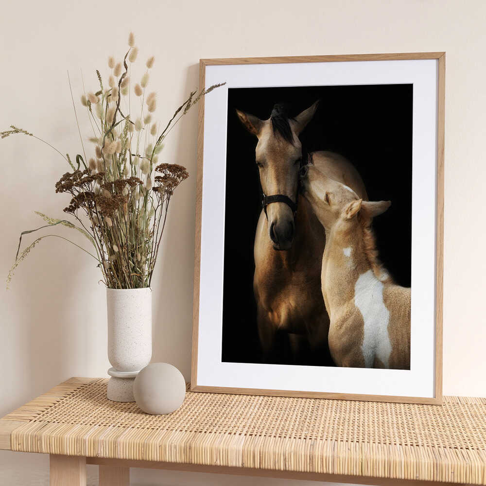 I love you mommy - Art Print by Helena GARCIA HUERTAS