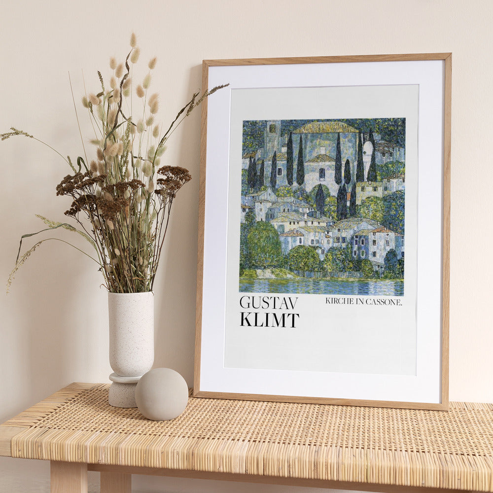 Kirche In Cassone (1913) Poster - Art Print by Gustav Klimt