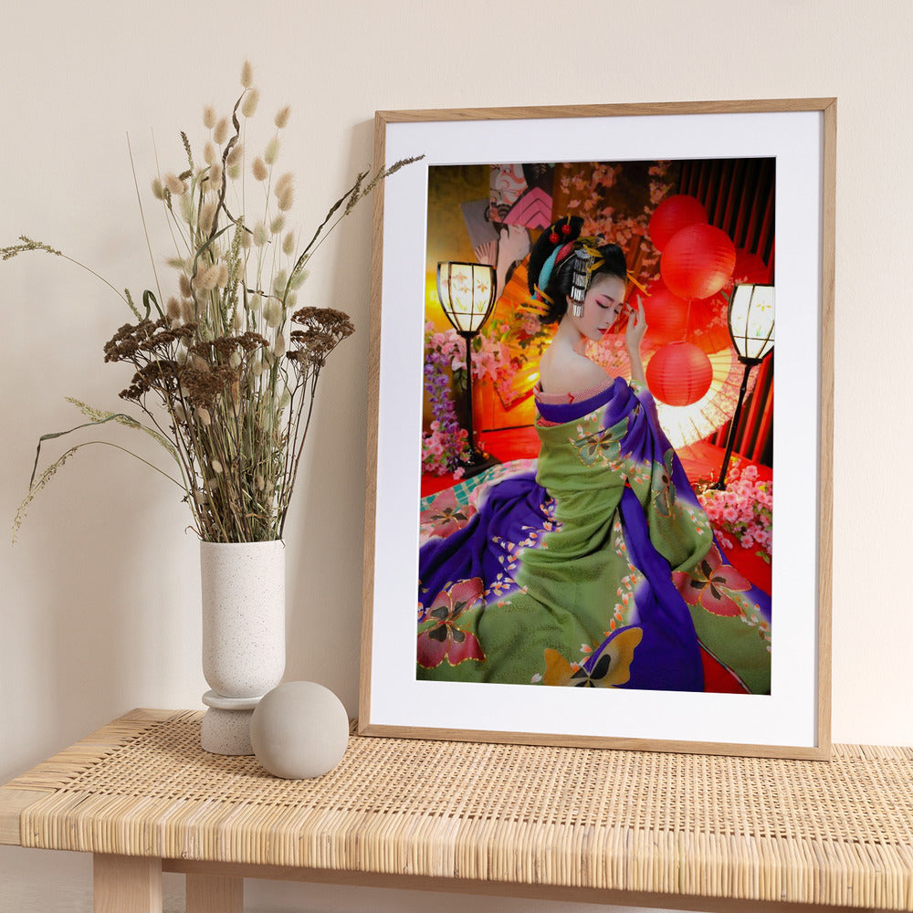 花魁 - Art Print by boss