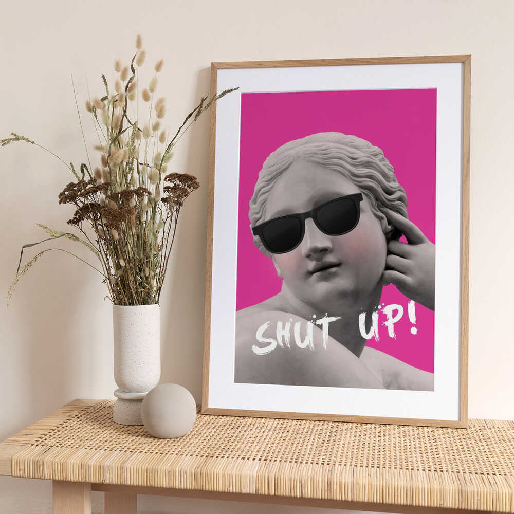 Hot Pink Venus - Art Print by Talitha McQueen