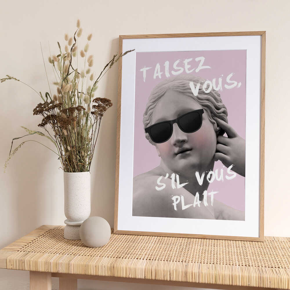 Venus Shutup Please - Art Print by Talitha McQueen