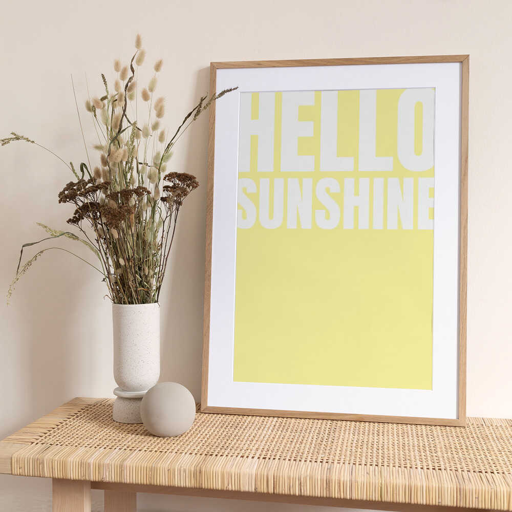 Bright Welcome - Art Print by Athene Fritsch