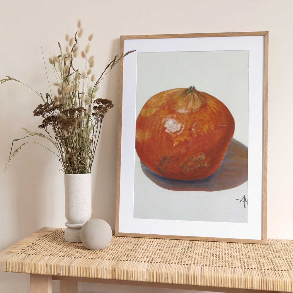 Pomegranate - Art Print by Angeles M. Pomata