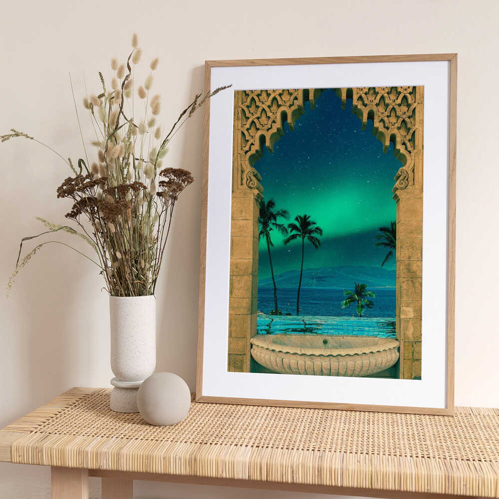 Portal In To The Night - Art Print by CosmoZach