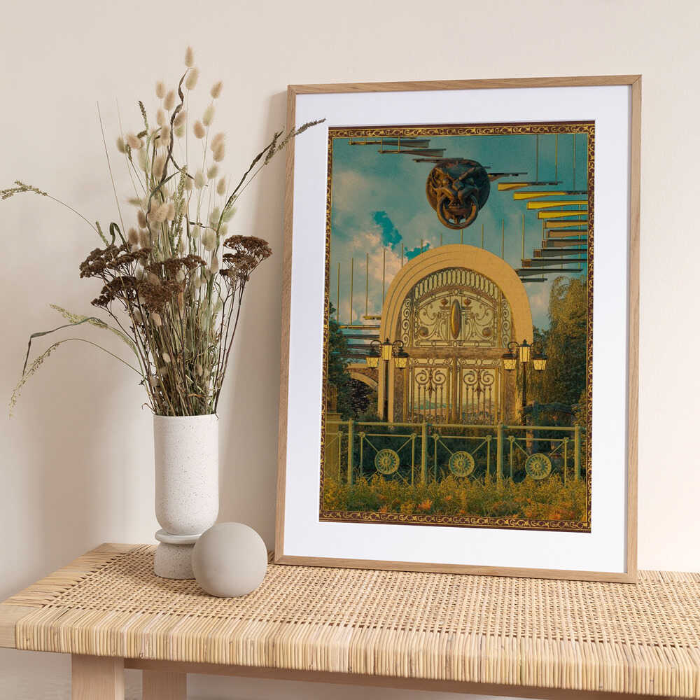 Surreal Gate - Art Print by CosmoZach