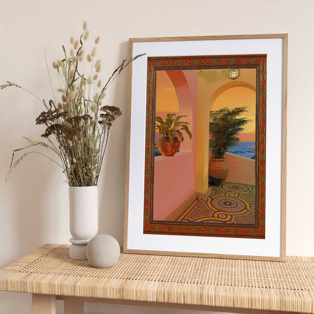 Sunny Place - Art Print by CosmoZach