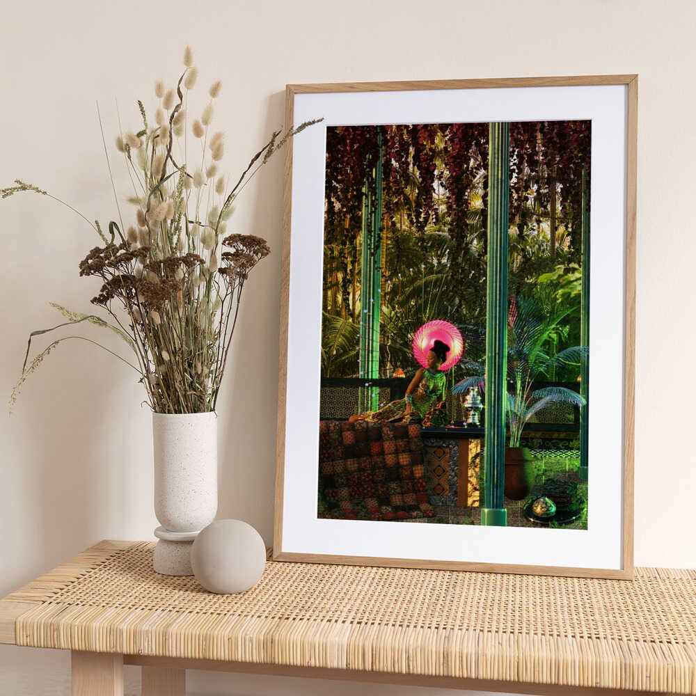 PRINCESS IN A FOREST - Art Print by CosmoZach