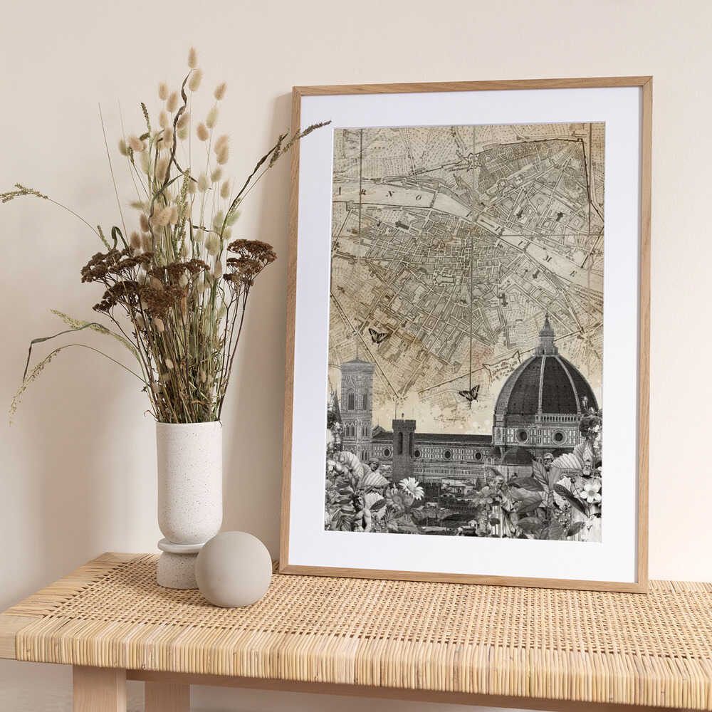 Florence (City Breaks) - Art Print by Simon Goggin Travel Poster