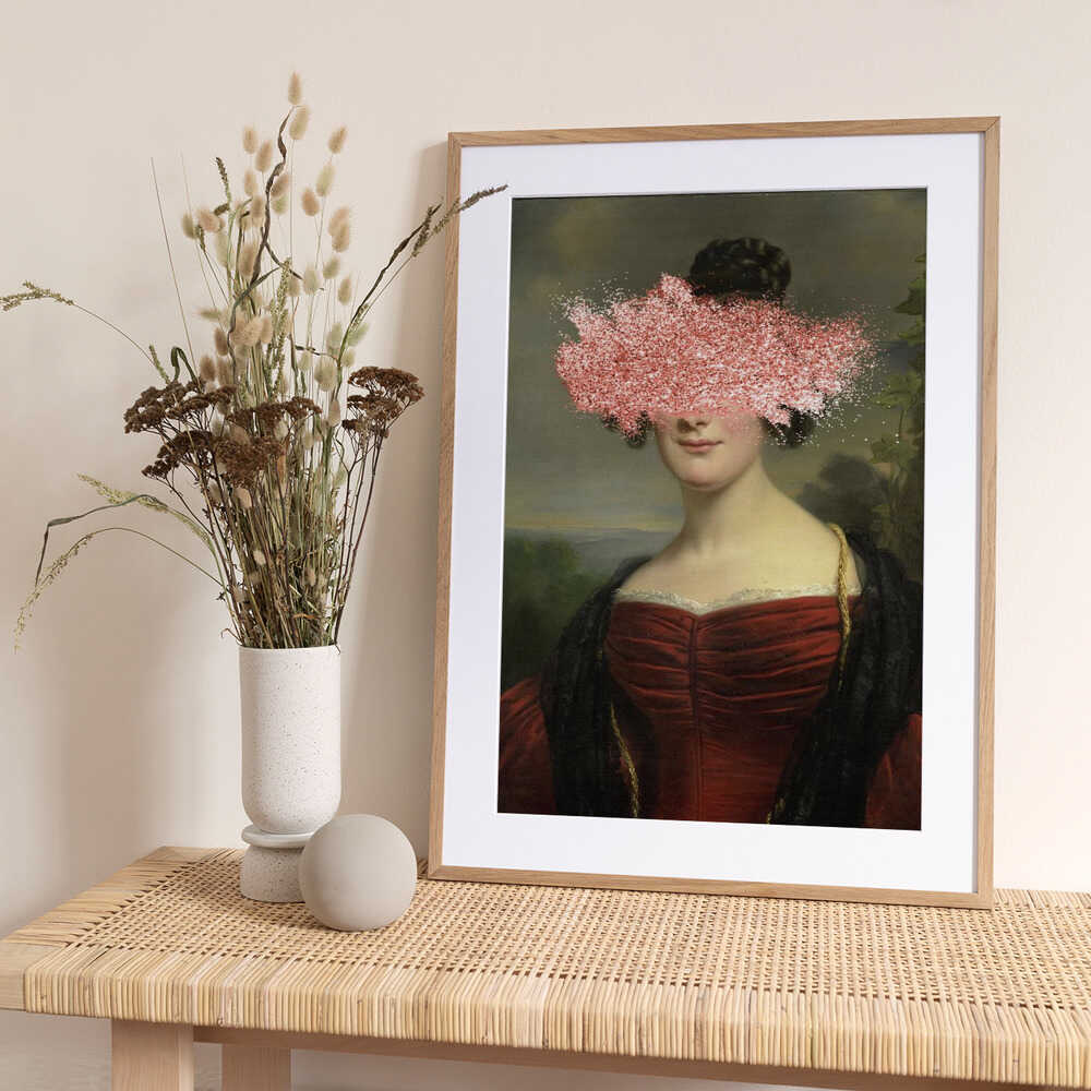 Renaissance Sparkle Splash - Altered Art - Art Print by The Art Concept