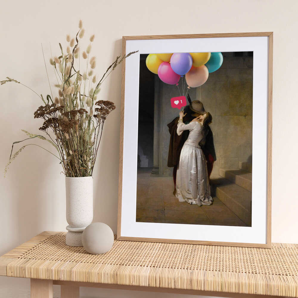 Renaissance Romanse - Altered Art - Art Print by The Art Concept