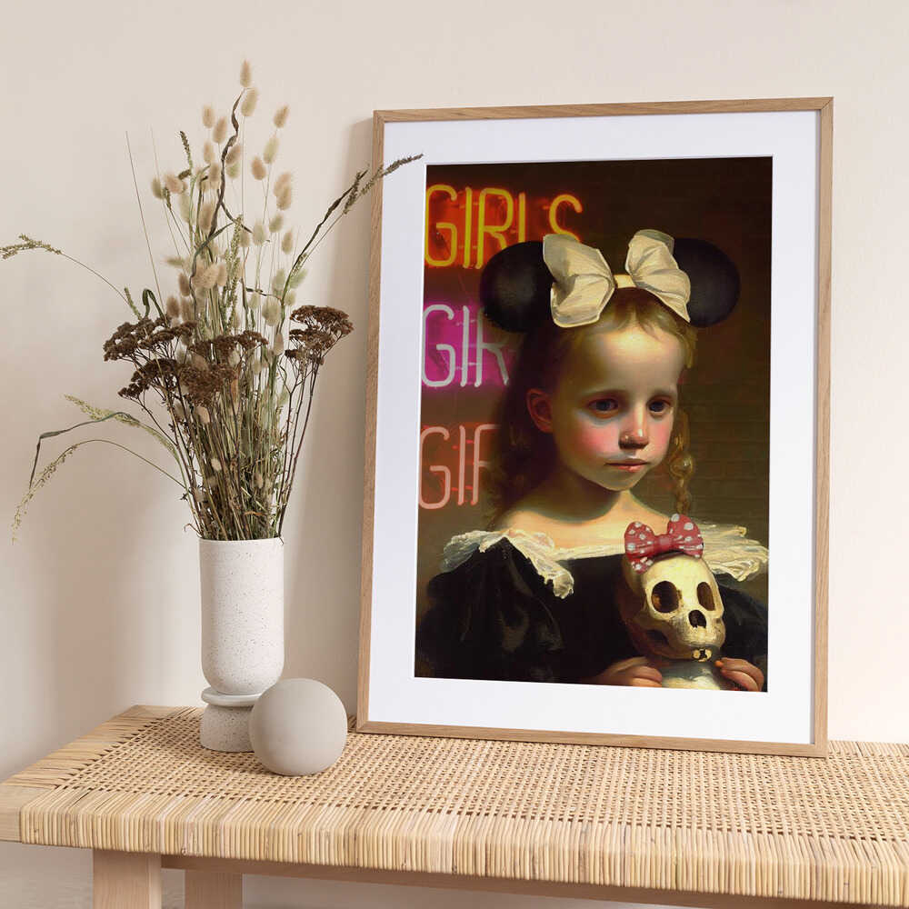 Girls Just Want To Have Fun - Art Print by Dikhotomy