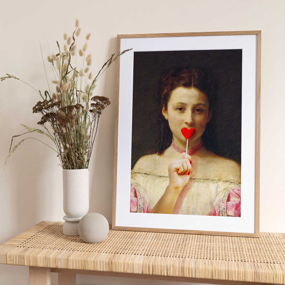 Lollipop Girl - Art Print by Dikhotomy