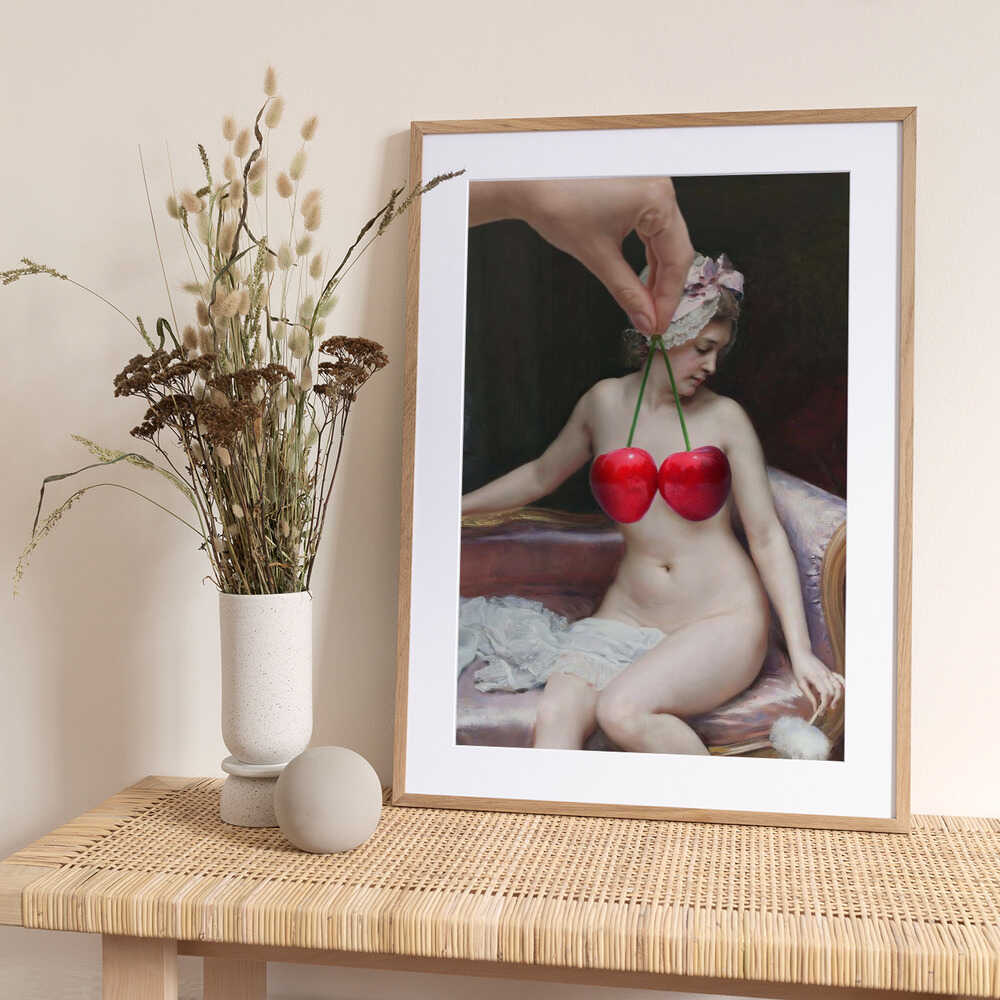 My Little Cherries #1 - Art Print by Dikhotomy