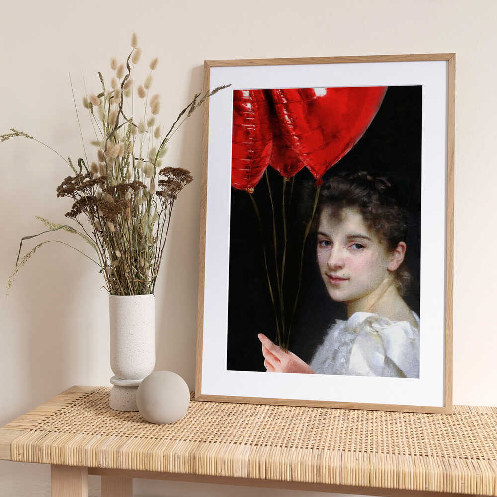 My Lovely Ballons - Art Print by Dikhotomy