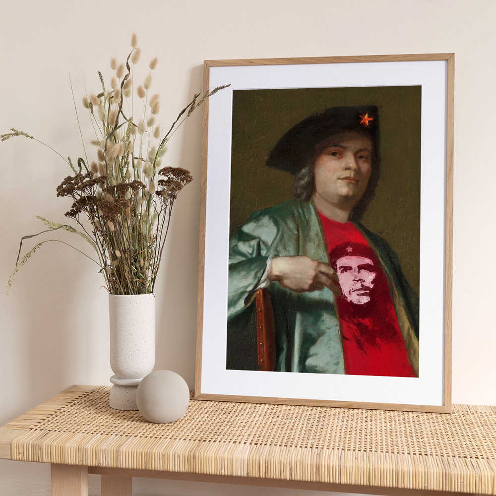 Old Revolutionary - Art Print by Dikhotomy