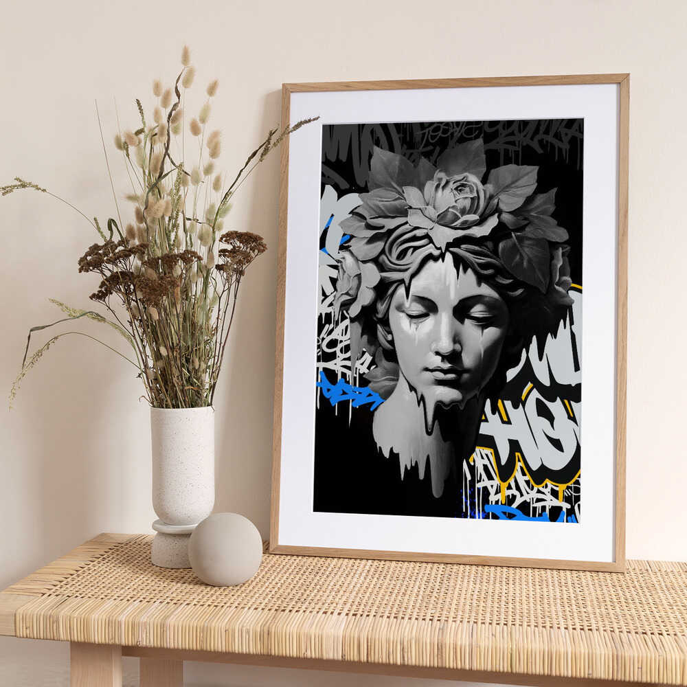 Street Selene - Art Print by Dikhotomy