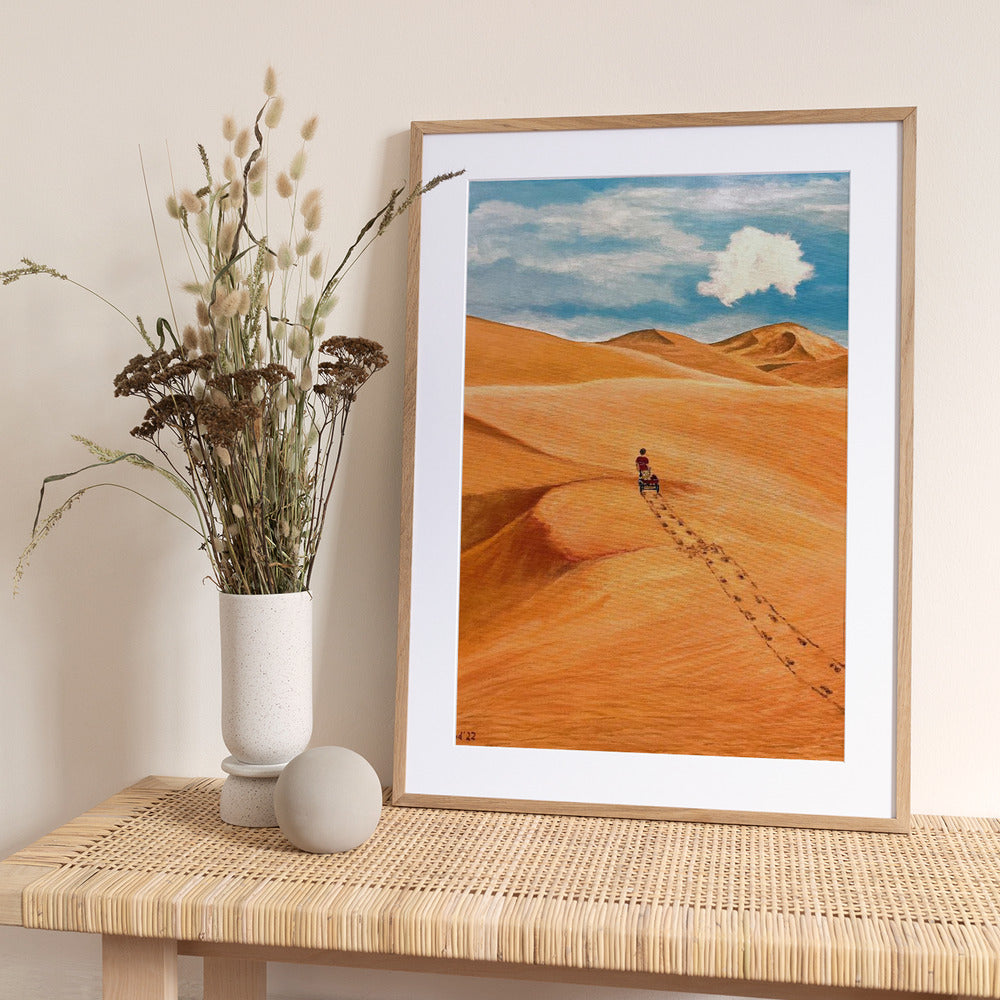 The Journey - Art Print by Tom Blood