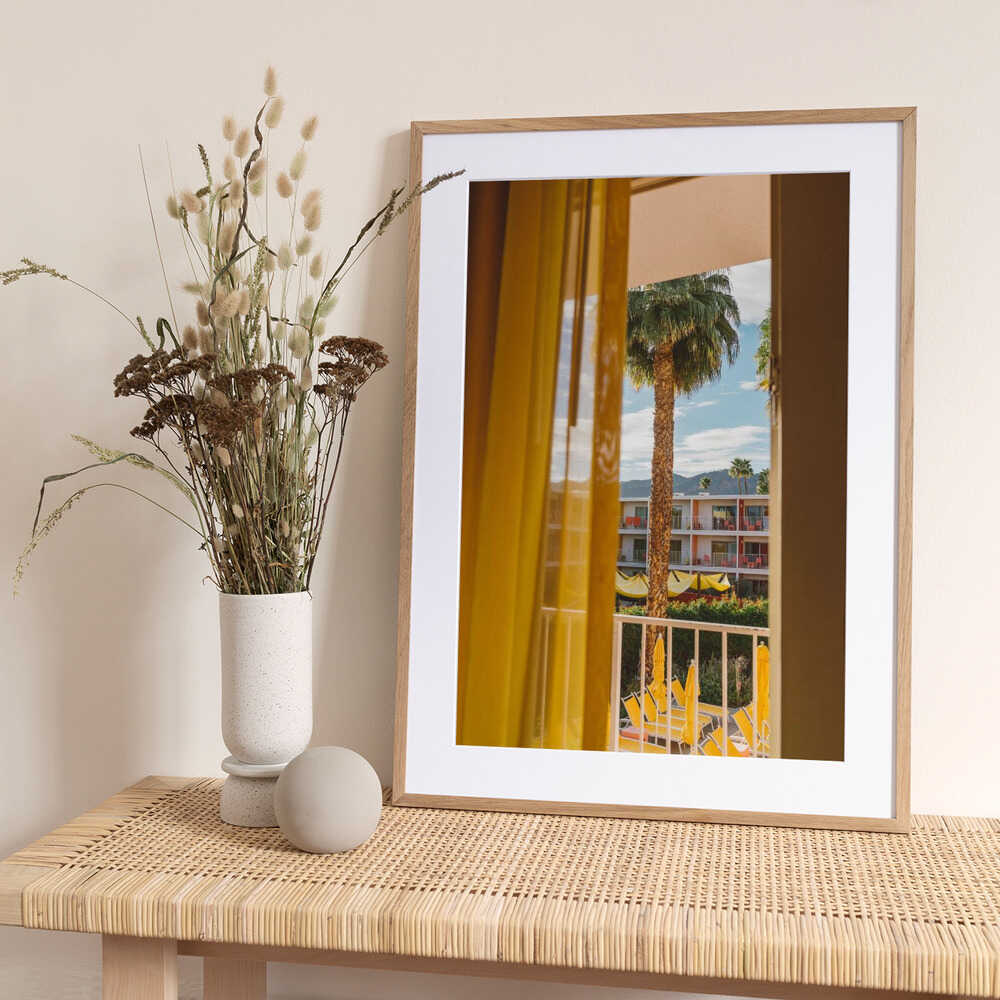 Palm Springs Dreams - Art Print by Bethany Young