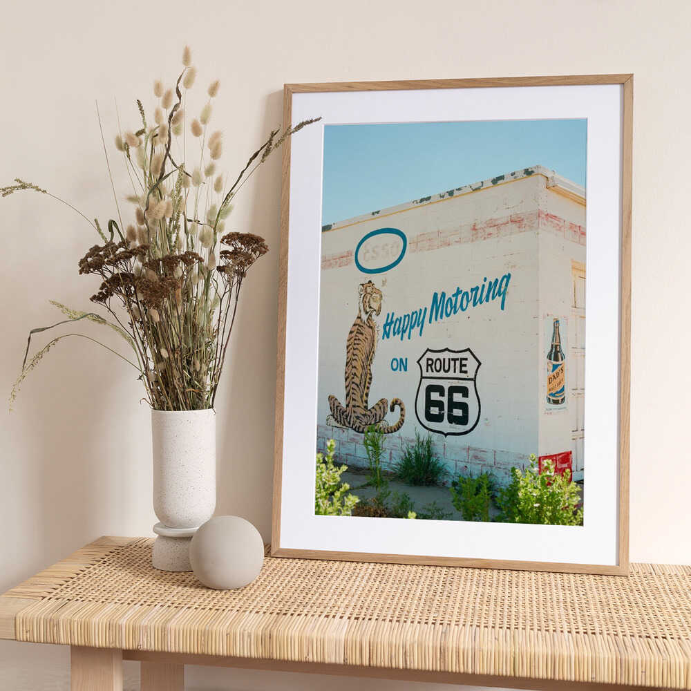 Route 66 VII - Art Print by Bethany Young