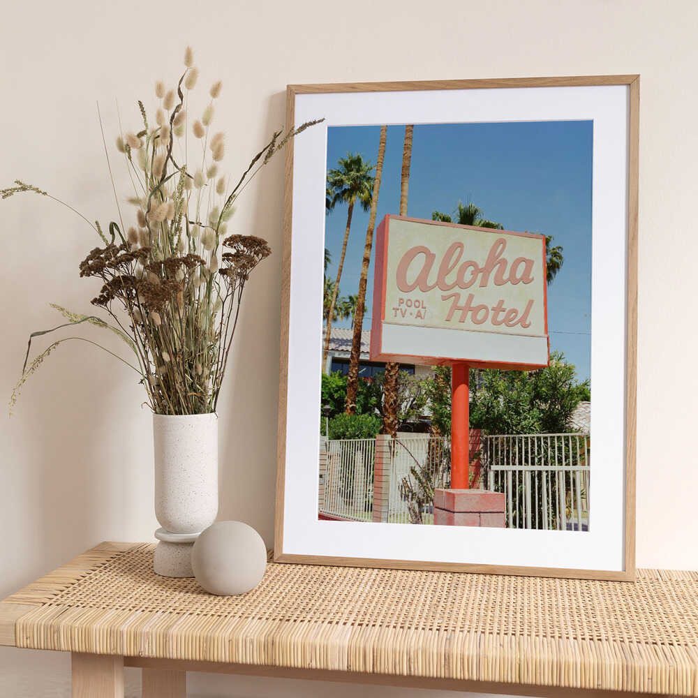 Aloha Hotel - Art Print by Bethany Young