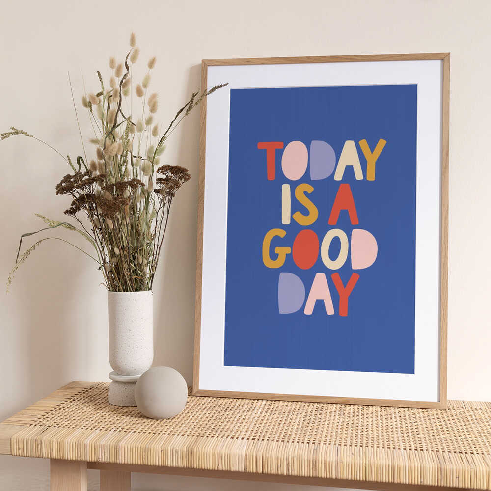 Today Is a Good Day 4764aa - Art Print by Brett Wilson