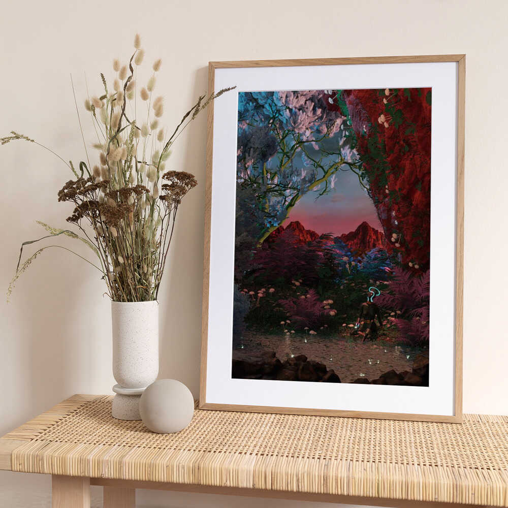 Still Life Fishing Pond - Art Print by CosmoZach