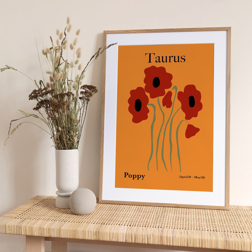 Taurus Poopy - Art Print by Miho Art Studio
