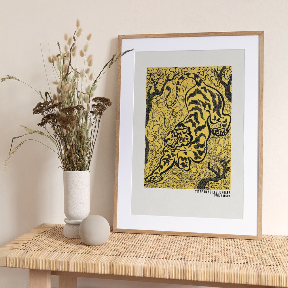 Tigre Dans Les Jungles Poster - Art Print by Paul Ranson