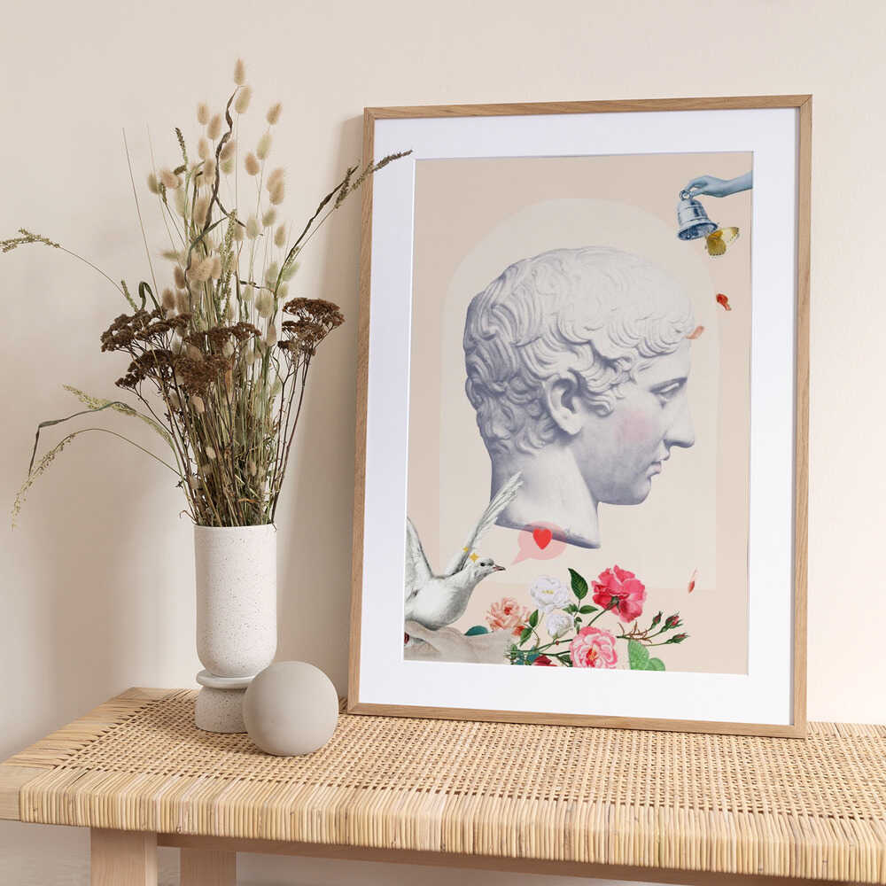 Ancientstatue2 Ratioiso - Art Print by Talitha McQueen