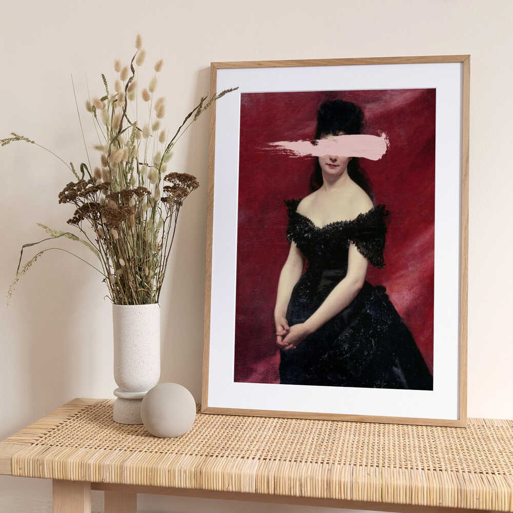 Blackdress3 Ratio2x3 - Art Print by Talitha McQueen