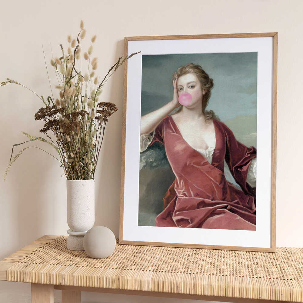 Bubblegumduchess4 Ratioiso - Art Print by Talitha McQueen