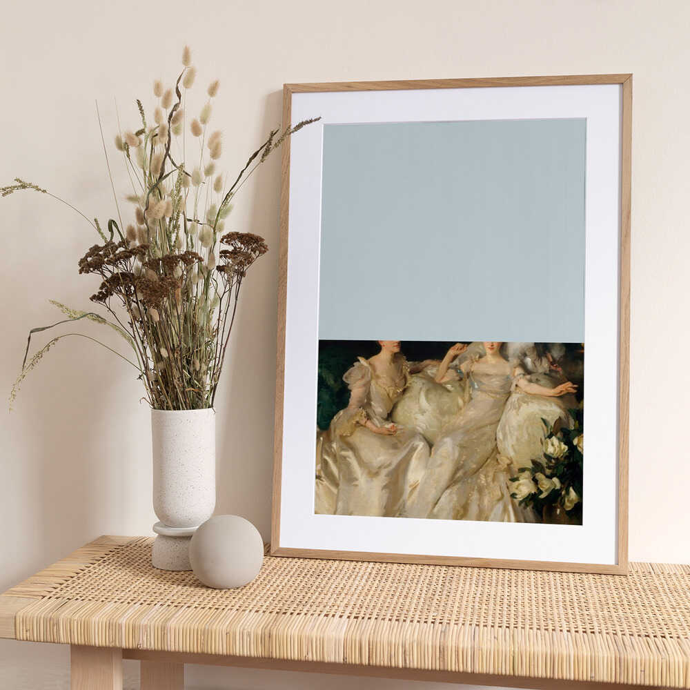 Ladiesblue Ratio2x3 - Art Print by Talitha McQueen