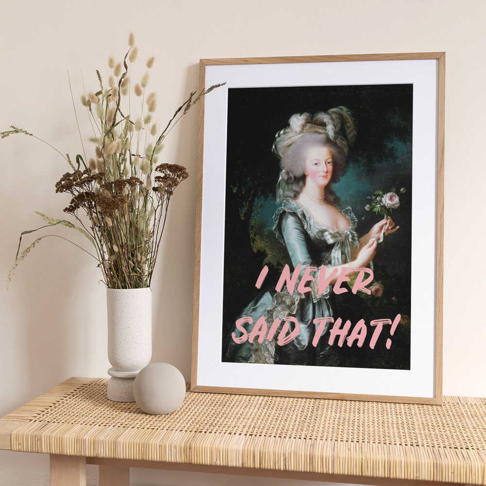 Ineversaidthat Ratio2x3 - Art Print by Talitha McQueen